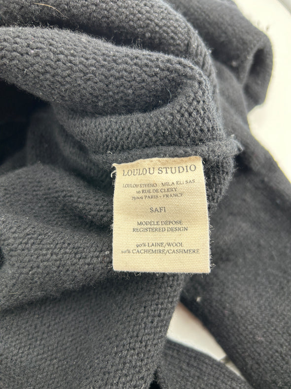 Pull noir "Safi"