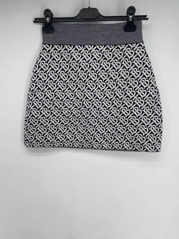 Jupe monogrammée