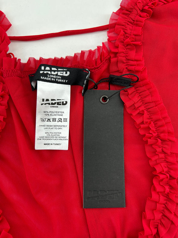 Robe rouge "Mini Fatale"
