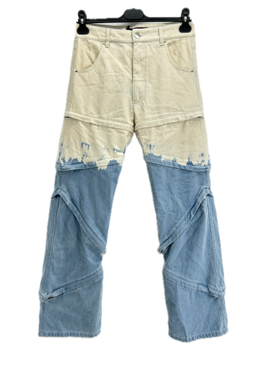 Jean bicolore