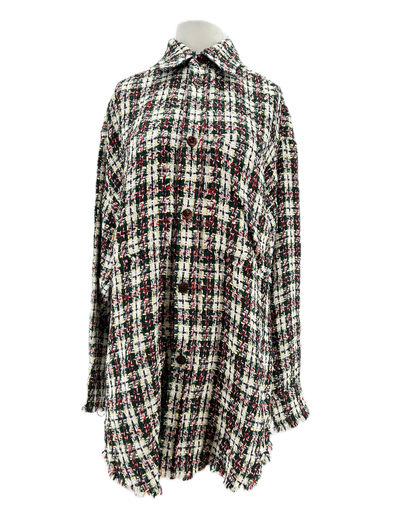 Chemise en tweed