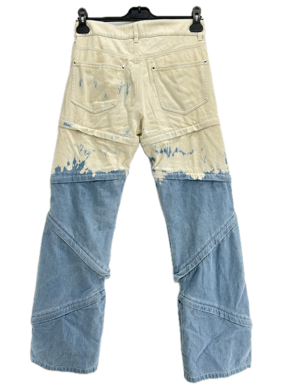 Jean bicolore