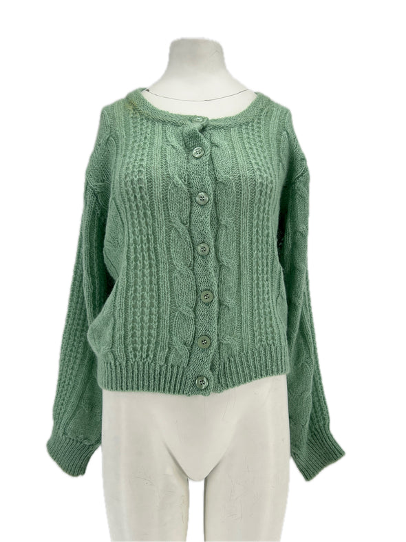 Cardigan vert "Azia"