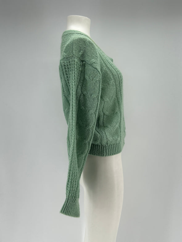 Cardigan vert "Azia"