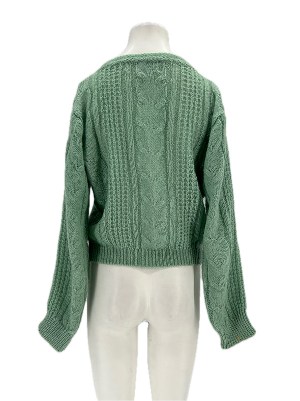 Cardigan vert "Azia"