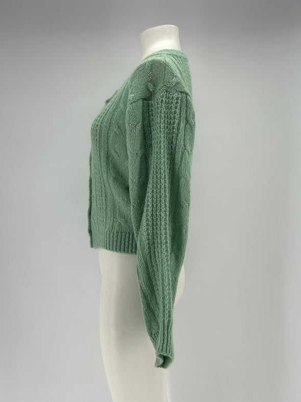 Cardigan vert "Azia"