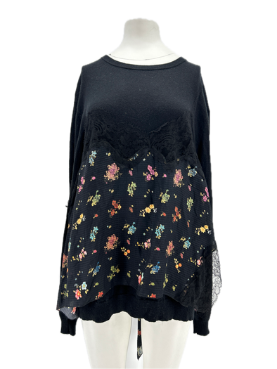 Pull en laine noir