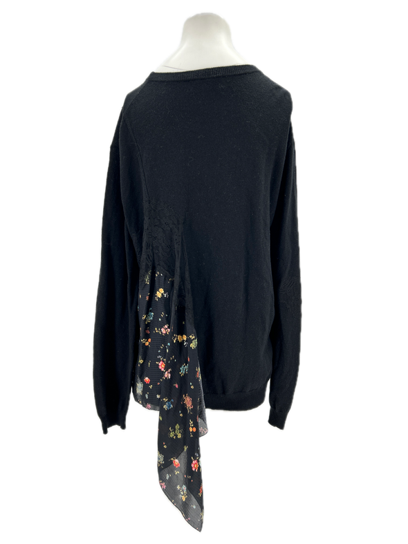 Pull en laine noir