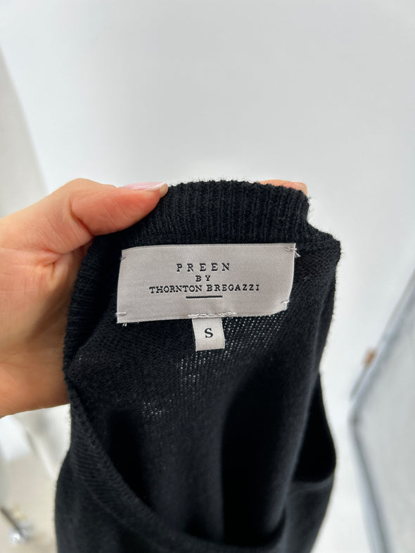 Pull en laine noir