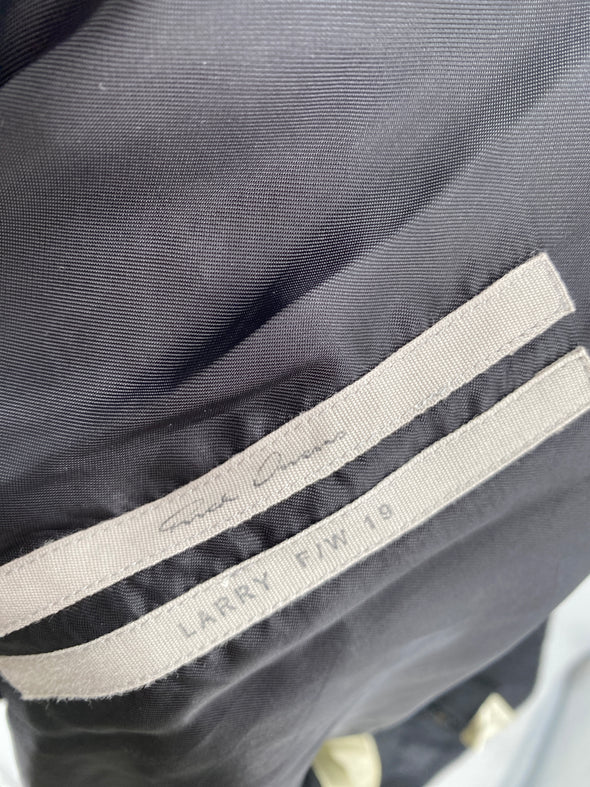 Manteau noir en laine