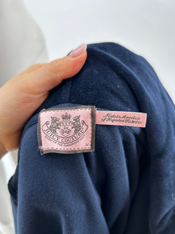 Sweat à capuche en velours