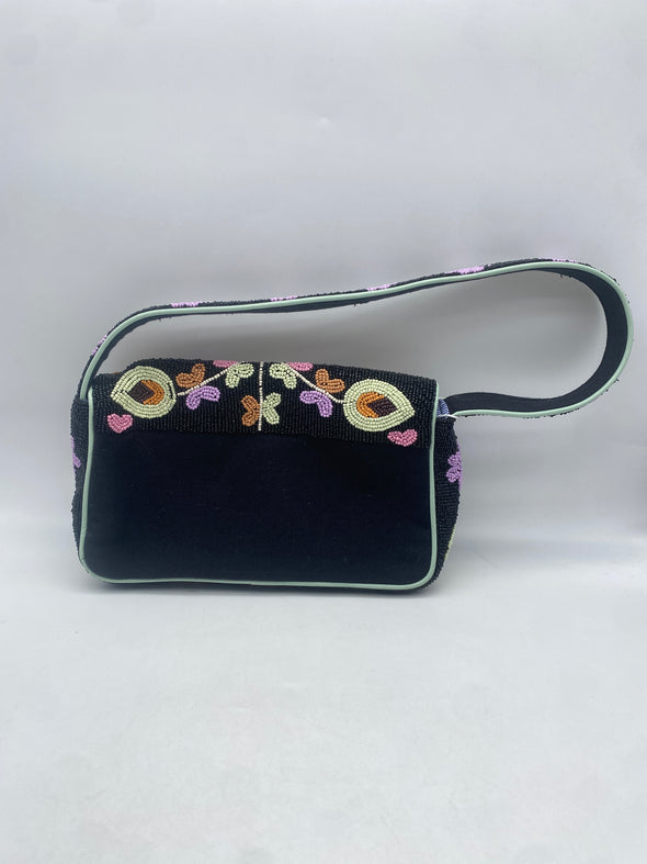 Sac baguette brodée