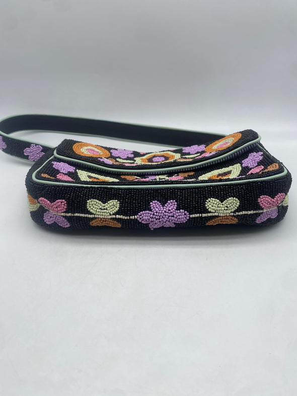 Sac baguette brodée