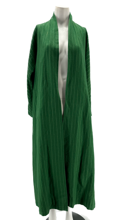 Veste longue verte