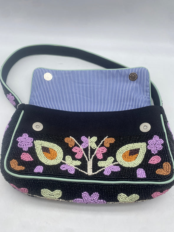 Sac baguette brodée