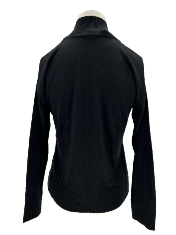 Pull Col roulé noir