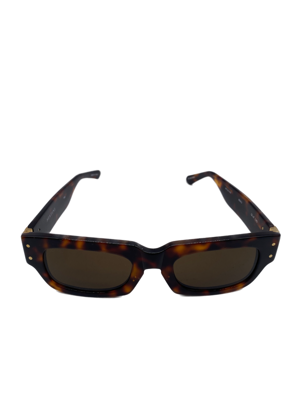 Lunettes de soleil marron