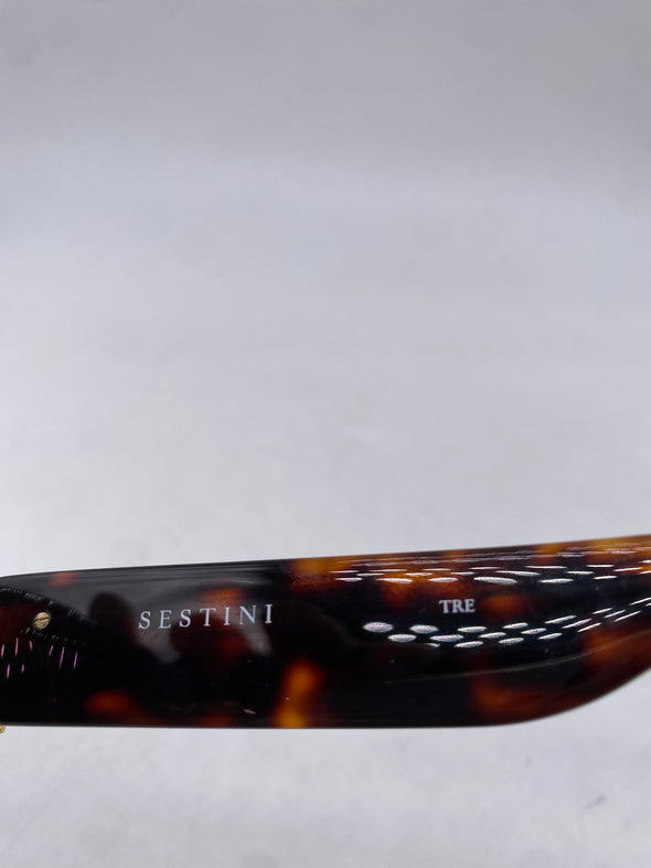 Lunettes de soleil marron
