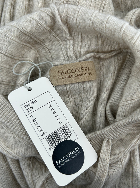 Pull à capuche en cachemire