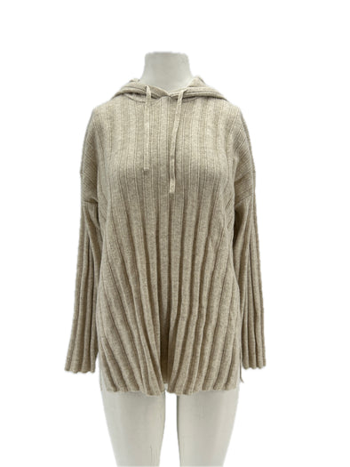 Pull à capuche en cachemire
