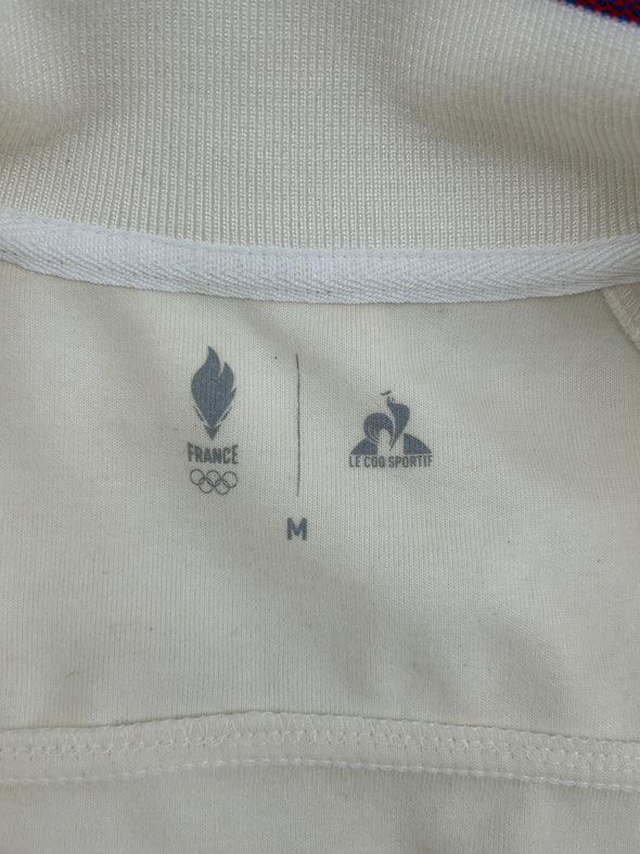 Veste à zip blanc