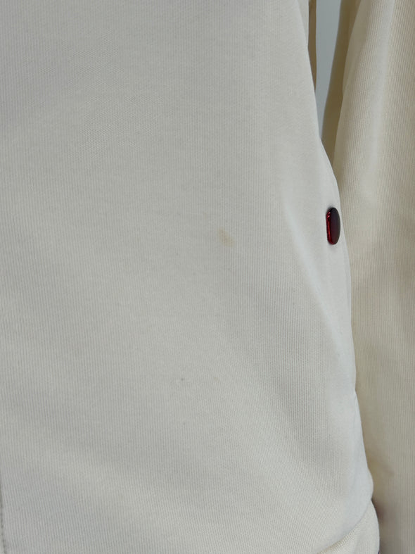 Veste à zip blanc