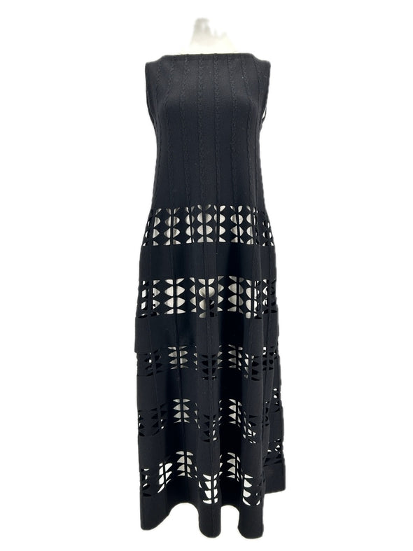 Robe en laine noire