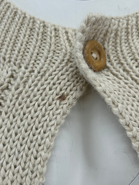 Gilet en mélange de laine et soie