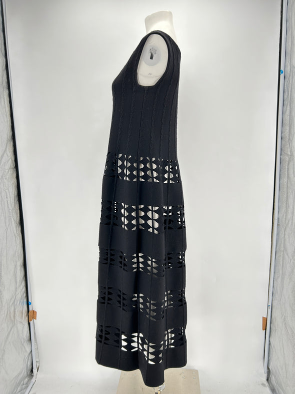 Robe en laine noire