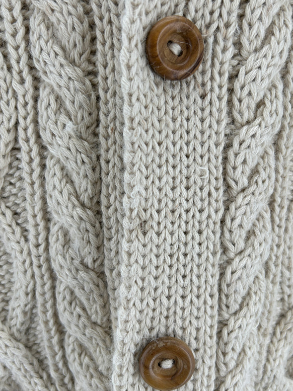 Gilet en mélange de laine et soie