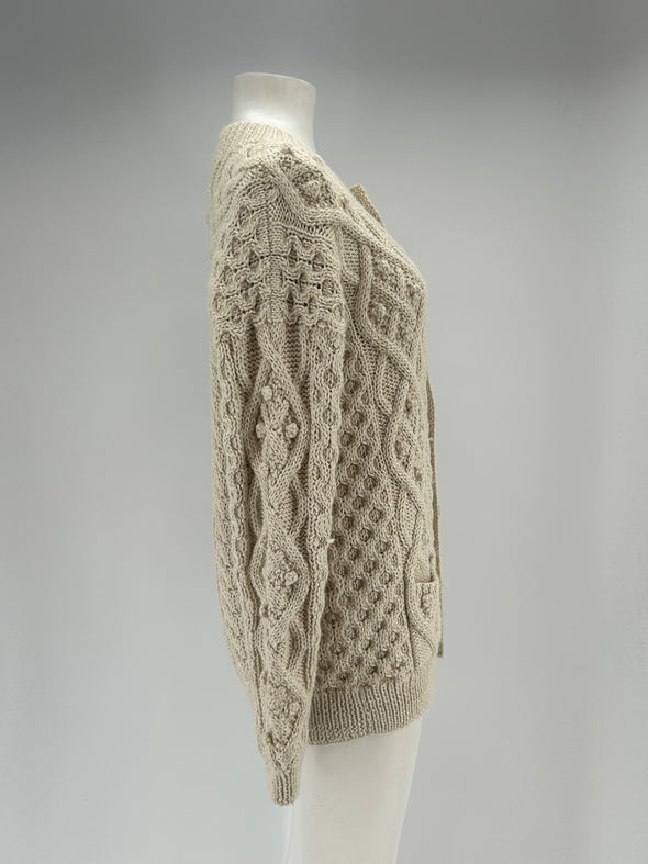 Gilet en mélange de laine et soie