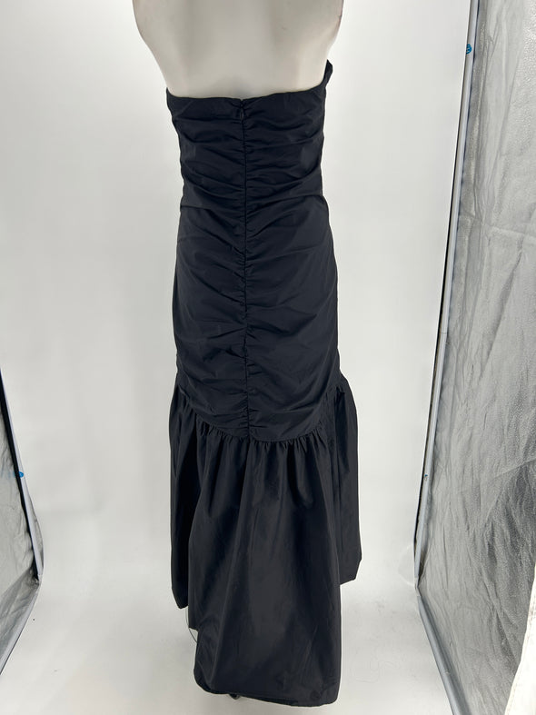 Robe bustier noire "Cyprus Gown"