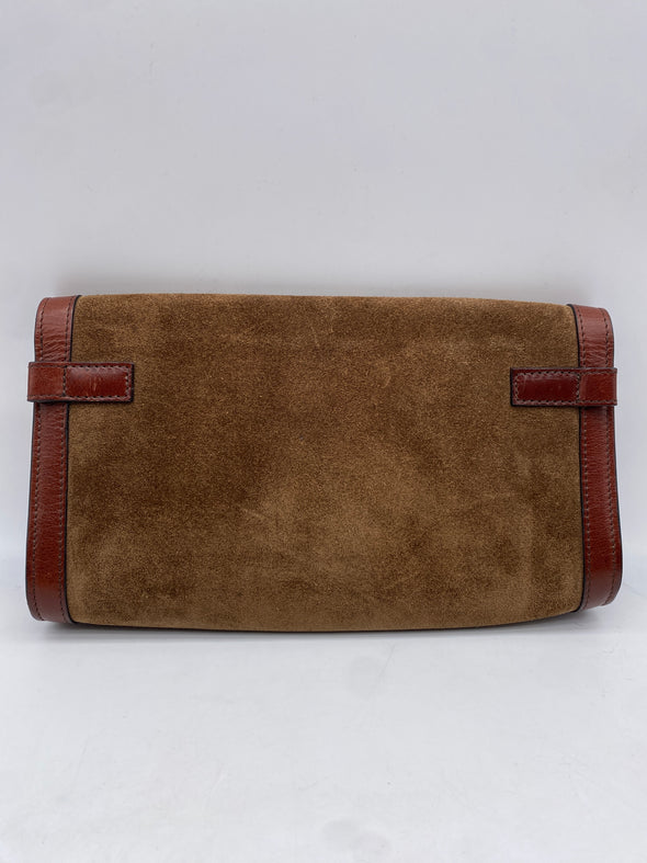 Pochette en daim