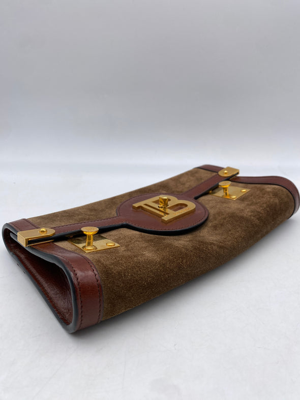 Pochette en daim