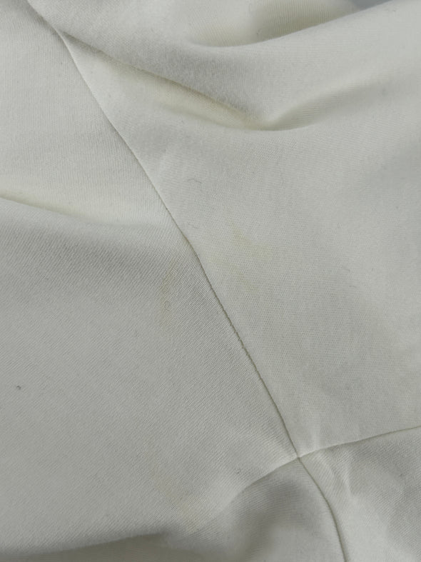 Tee-shirt crop blanc