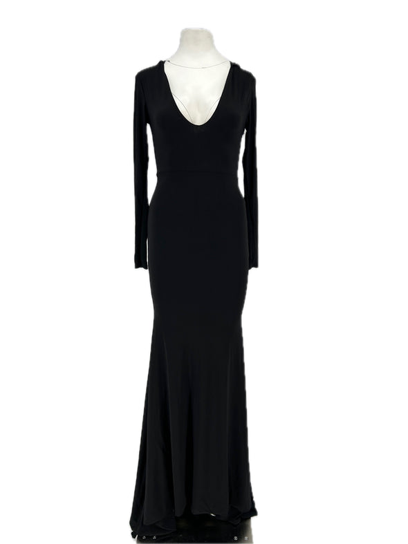 Robe à capuche noire