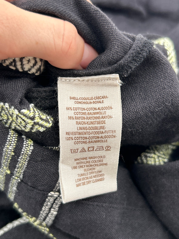 Combinaison noire à rayures