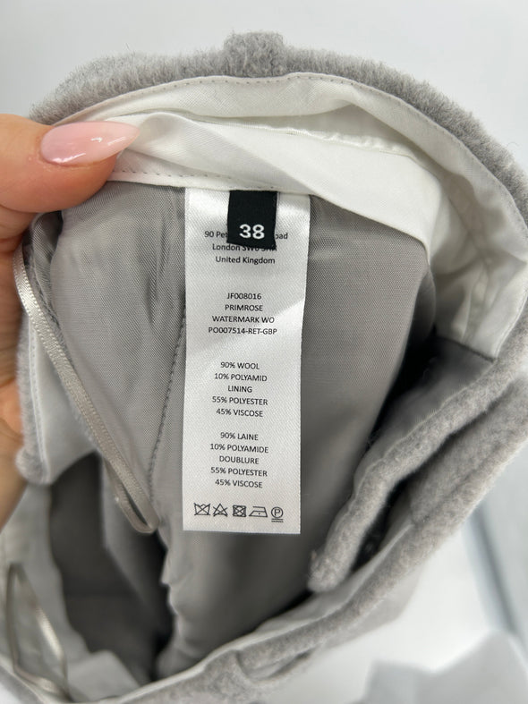 Pantalon en laine gris