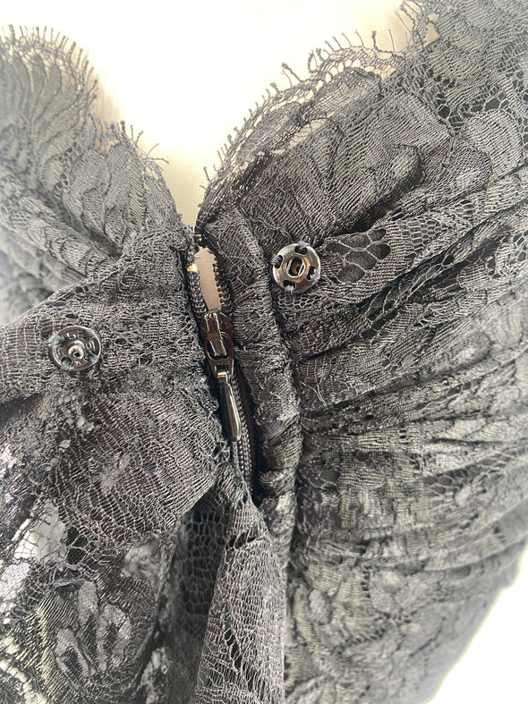 Jupe dentelle noire