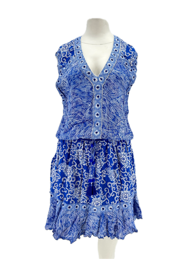 Robe bleue