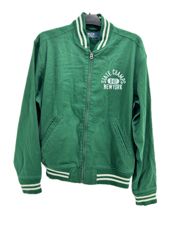 Blouson Teddy vert
