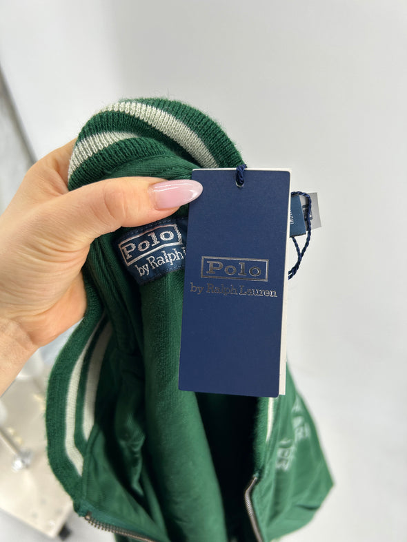 Blouson Teddy vert