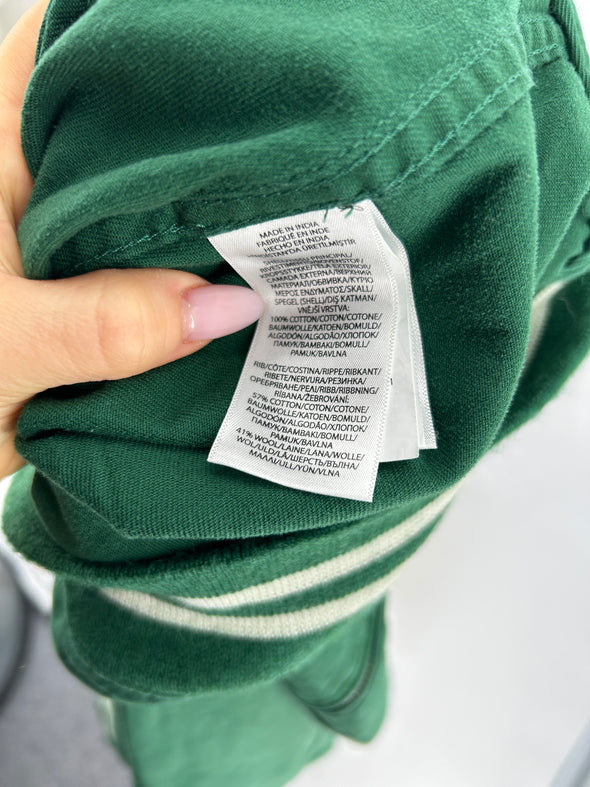 Blouson Teddy vert