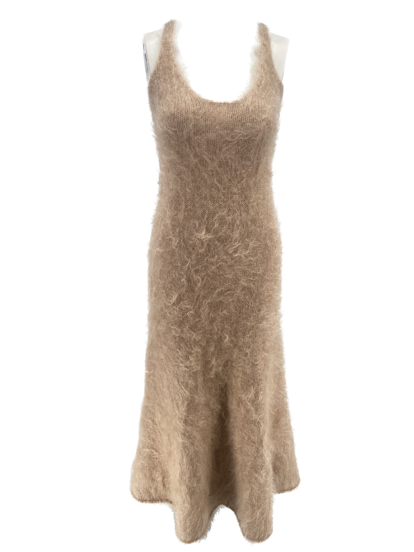 Robe longue en mohair