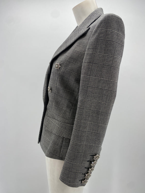Veste motifs prince de galles