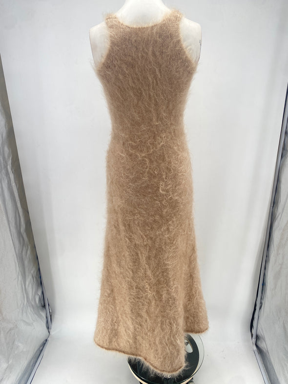 Robe longue en mohair