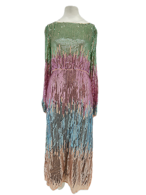 Robe en sequins