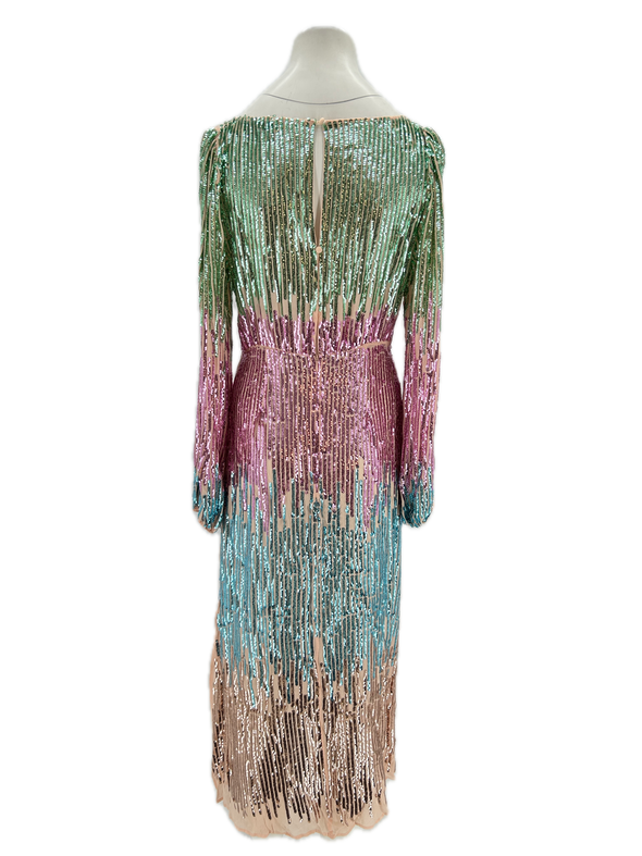 Robe en sequins
