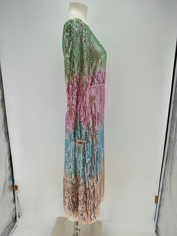 Robe en sequins