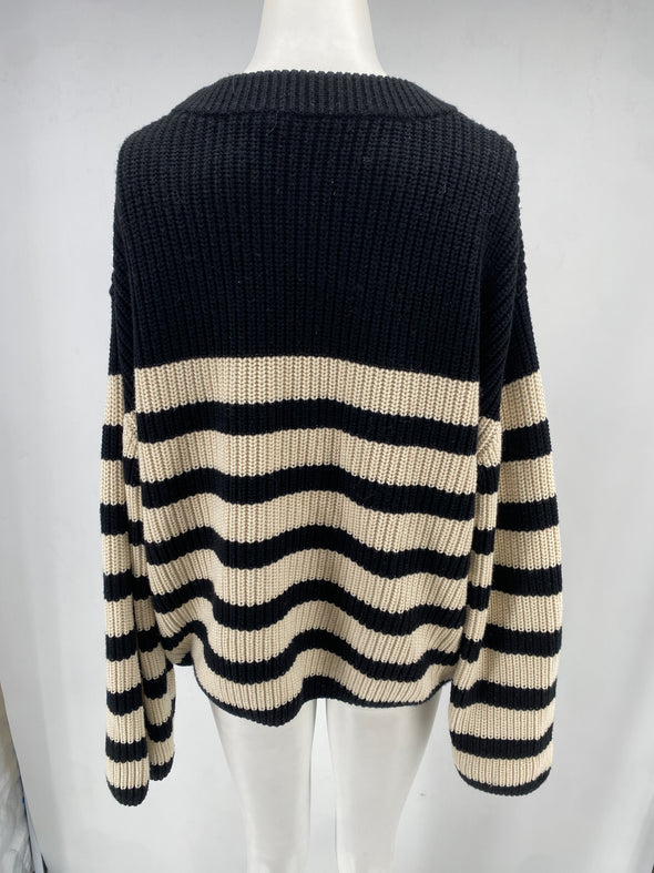 Pull à rayures